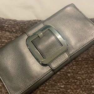 Michel Kors Silver Clutch